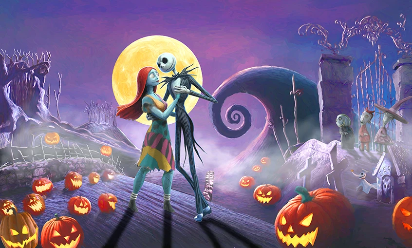 JACK AND SALLY MOON DANCE